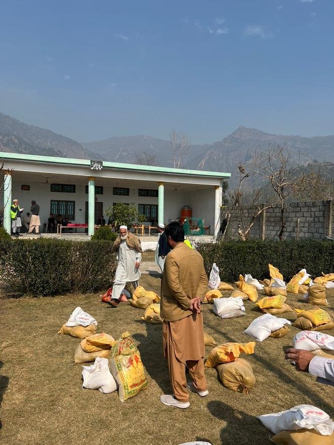 Ration distribution